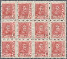 Spanien: 1938, Ferdinand II. 30c. Pale Carmine-red In A Lot With About 480 (!) Stamps With Imprint ' - Andere & Zonder Classificatie