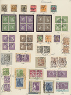 Europa: 1860/1970 (ca.), Used And Mint Collection On Album Pages In A Binder, Comprising E.g. A Nice - Europe (Other)