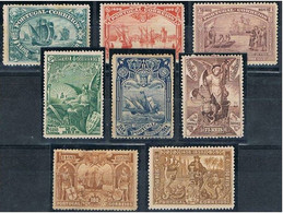 Portugal, 1898, # 148/55, MH - Unused Stamps