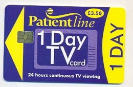 Carte â Puce , Patient Line, 1 Day TV Card, # Varios-237 - Otros & Sin Clasificación