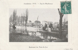 ISSY LES MOULINEAUX INONDATIONS 1910 BOULEVARD DU POINT DU JOUR - Issy Les Moulineaux