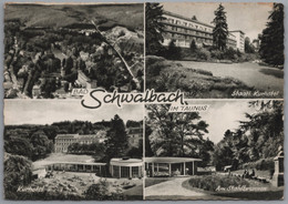 Bad Schwalbach - S/w Mehrbildkarte 23 - Bad Schwalbach