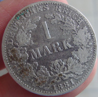 1 Mark Wilhelm I 1881 A Petit Aigle - 1 Mark