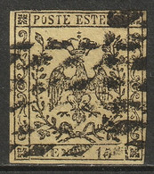 Italy Modena 1852 Sc 3 Sa 3 Used - Modena