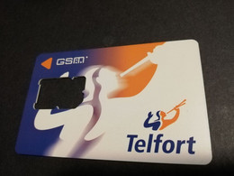 NETHERLANDS GSM SIM  CARD / TELFORT  NO CHIP  CARRIER   OLDER CARD    ** 4732** - Cartes GSM, Prépayées Et Recharges