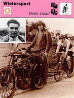 CYCLISME: CYCLISTE : FICHE EDITION RENCONTRE:VICTOR LINART - Ciclismo