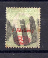 1 Shilling Red Overprint On SG 200 Used Uncataloged - Non Classificati