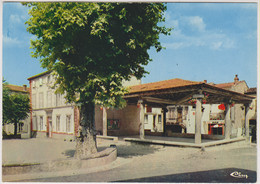 D63 - LEMPDES - PLACE DE LA MAIRIE - Bar - CPSM Grand Format - Lempdes