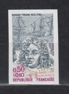 < France Non Dentelé N°  YT 1748 ** .. Duguay-Trouin Navigateur .. Super ..MNH - 1971-1980