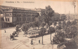 STRASBOURG-STRASSBURG-67-Bas-Rhin-La Gare-Bahnhof-Hauptbahnhof-TRAM-TRAMWAY - Strasbourg