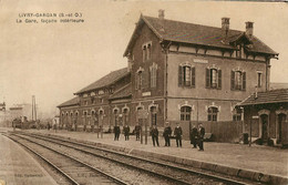 LIVRY GARGAN (SetO)  LA GARE FACADE INTERIEURE - Livry Gargan