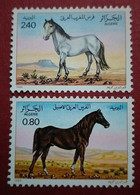 Algeria 1984 MiNr. 854 - 855  Algerien Animals Horses Farm 2v MNH ** 3,00 € - Farm