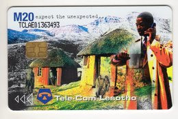 LESOTHO REF MV CARDS LES-09 M20 AIDS 5 - Lesotho