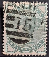 GREAT BRITAIN 1880 - Canceled - Sc# 78 - 0.5d - Oblitérés