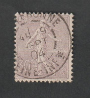 Timbres 1903 -  N°133  - Type Semeuse Lignée De Roty    -  Oblitéré - - Other & Unclassified