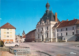 CPSM FRANCE 38 " Corbelin, Place De La Mairie" - Corbelin