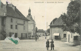 CPA FRANCE 38 " Corbelin, Quartier Du Centre" - Corbelin