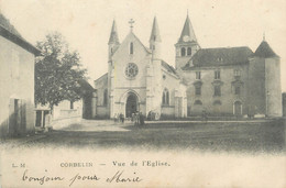 CPA FRANCE 38 " Corbelin, Vue De L'église" - Corbelin