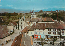 CPSM FRANCE 38 " Corbelin, Un Coin Du Village" - Corbelin