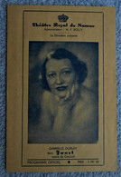 Programme / Théâtre Royal De Namur/ Gabrielle Dorley Dans Faust, Opéra De Gounod - Programmes