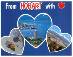 (HH 13) Australia - TAS - From Hobart With Love (with Stamp And Special Postmark) - Hobart