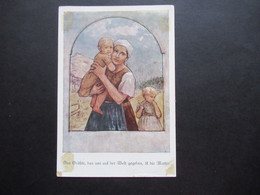Österreich 1935 Künstler AK Das Größte, Das Uns Auf Der Welt Gegeben,ist Die Mutter SST Muttertagsfeier Mutterschutzwerk - Storia Postale