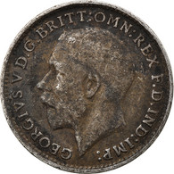 Monnaie, Grande-Bretagne, George V, 3 Pence, 1915, TB+, Argent, KM:813 - F. 3 Pence