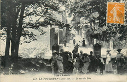 Le Pouliguen * Le Rue Du Bois * Promeneurs Villageois - Le Pouliguen