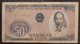 Viet Nam Vietnam 50 Dong VF Banknote Note 1985 (1987) - P#97 / 02 Photo - Viêt-Nam
