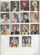 14 Vintage Cigarette Cards, Characters Come To Life, Cinema Godfrey Phillips (2 Scans) - 156 - Phillips / BDV