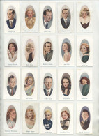 Lot 39 Phillips Vintage Cigarette Cards, Godfrey Phillips, Cinema, Screen Stars  (4 Scans) (152) - Phillips / BDV