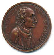 GIOVANNI VINCENZO GRAVINA 1805 MEDAGLIONE MERCANDETTI - Adel