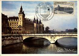 SALONS DE COLLECTIONS - Salon De La Conciergerie - Salon De Cartes Postales - Paris - Photo De Monier - 1985 - Bourses & Salons De Collections