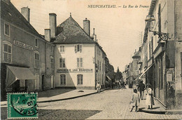 Neufchâteau * La Rue De France * Horlogerie Bijouterie * Imprimerie BEAUCOLIN - Neufchateau