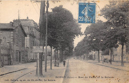 93-BONDY- RUE DE PARIS ET LA SCIERIE - Bondy