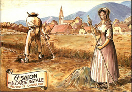 SALONS DE COLLECTIONS - Salon De Cartes Postales - 90 BELFORT - 1983 - Dessin De Petey - Bourses & Salons De Collections