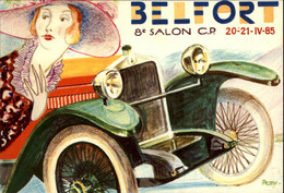 SALONS DE COLLECTIONS - Salon De Cartes Postales - 90 BELFORT - 1985 - Dessin De Petey - Bourses & Salons De Collections