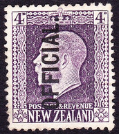 NEW ZEALAND 1927 KGV 4d Deep Purple SGO101c MNG - Usados