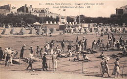 17-ROYAN- CONCOURS D'OUVRAGES EN SABLE DEVANT L'ETABLISSEMENT DE BAINS - Royan