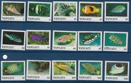 Vanuatu YT 769 à 783 " Poissons " 1987 Neuf** - Vanuatu (1980-...)