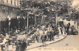 31-TOULOUSE- LA TERRASSE DU CAFE ALBRIGHI - Toulouse