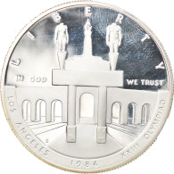 Monnaie, États-Unis, Olympiades, Dollar, 1984, U.S. Mint, San Francisco, Proof - Conmemorativas