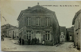 55 / Vavincourt (Meuse) Rue De Bar Le Duc Et Mairie - Vavincourt