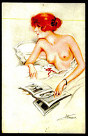 FRANCE - LLUSTRATEURS - «Suzanne Meunier» - Ohé! Cupidon .(Ed. L. E.- Déposé Paris. Série 2 Nº 60 ) Carte Postale - Meunier, S.