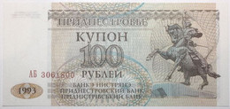 Transnistrie - 100 Roubles - 1993 - PICK 20 - NEUF - Andere - Europa