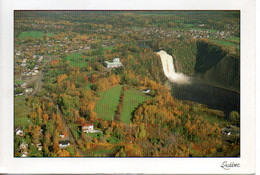 Les Chutes à L'Automne - Cataratas De Montmorency