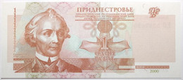 Transnistrie - 1 Rouble - 2000 - PICK 34a - NEUF - Autres - Europe