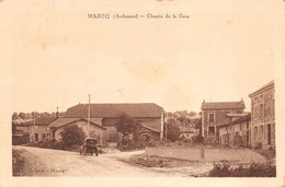 08 - Marcq - Beau Panorama Du Chemin De La Gare - Voiture - Autres Communes