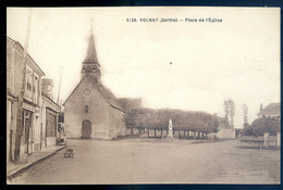 Cpa Du 72  Volnay Place De L' église    NOV20-56 - Altri Comuni