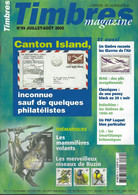 TIMBRES MAGAZINE  N° 59 + SOMMAIRE - Francés (desde 1941)